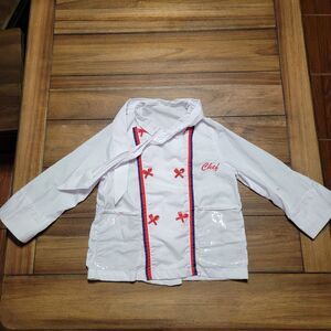 Imaginarium Kids LS White Chef Jacket w/ Plastic Pockets